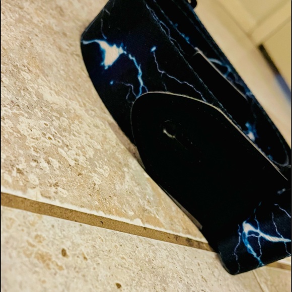 NWOT Wogod Guitar Strap Jacquard Weave Hootenanny Guitar Strap With Leather Ends - Picture 3 of 8